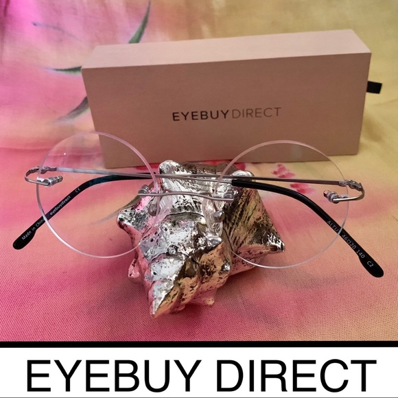 NWT EYEBUY Direct Altus Rimless Circle Frames - Picture 6 of 15